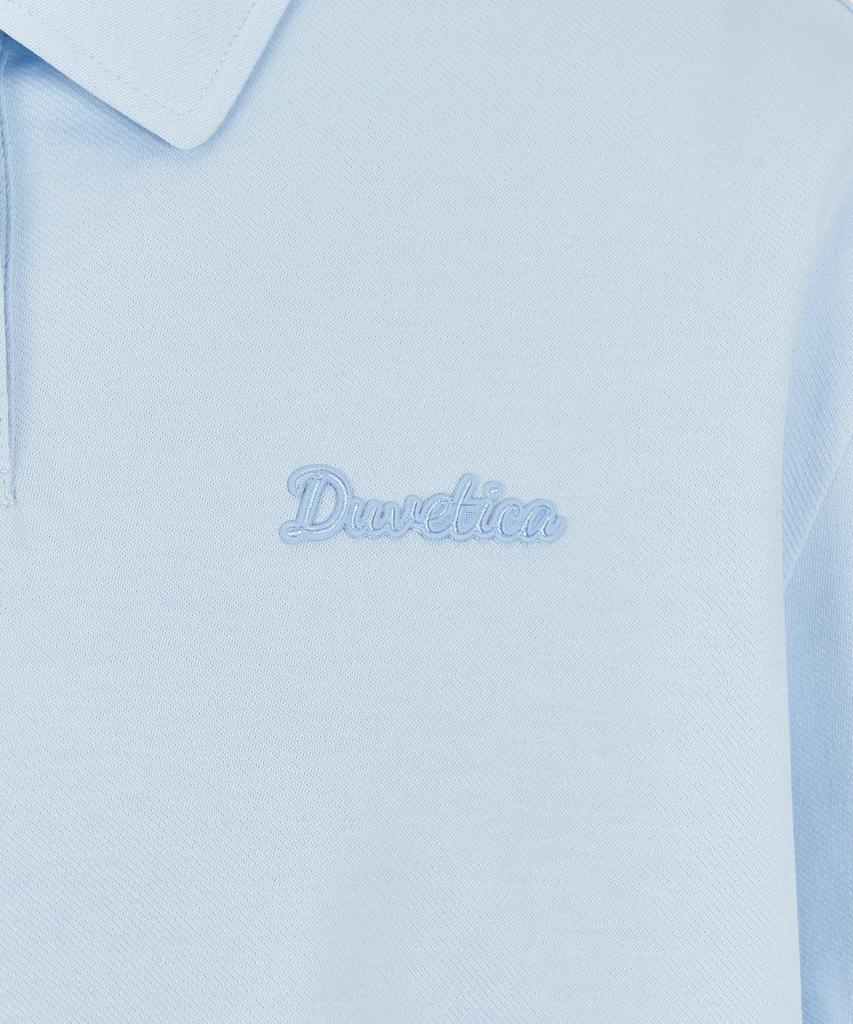 DUVETICA Nerte (Light Sky Blue) (Women'S Short Sleeve Polo Shirt)