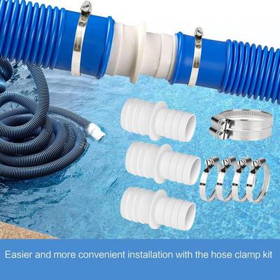 2/3pcs Hose Connector Set For Swimming Pool Spa Hot Tub Hose Coupling Adapter 32mm Equal Dia Direct Connectors Pool Accessories