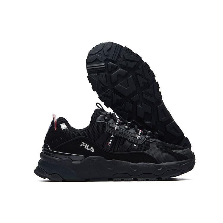 Fila Trek Starry Sky Fashion Trend Sports Lightweight Low-Top Casual Shoes Women Casual Shoes Black F12W134155FBK