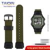 AE1200 Nylonarmband Für CASIO AE-1200 AE-1300 W-216H A158 W-219 Outdoor Sportuhrarmband modifiziert Herren Armband Handgelenkband 18mm