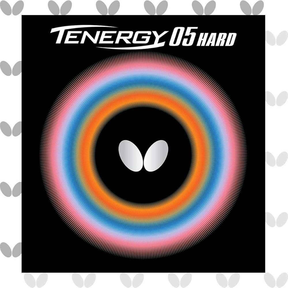

Butterfly Tenazi 05 Hard Table Tennis Rubber 06030 Red 2.1mm Thickness