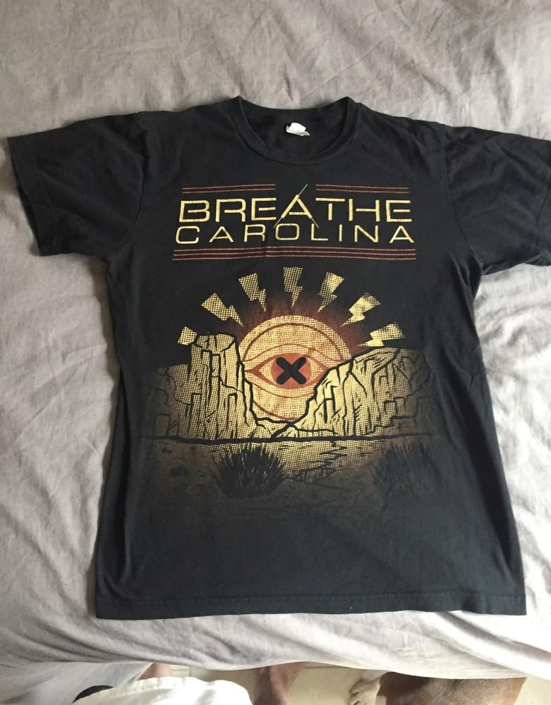 

Breathe Carolina Rock Band Tshirt Short Sleeve S5XL NZ041 Unisex T-Shirt XXL