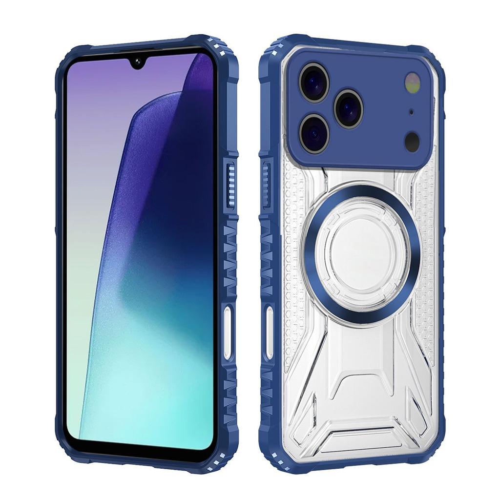 Battle Shadow Series Armor Phone Case for iPhone 18ProMax,18Pro,17 ProMax,17 Pro Shockproof Anti‑Drop Protective Cover