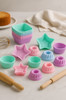 12 Pcs / Set Round Shaped Silicon Cake Baking Molds Chocolate Mold