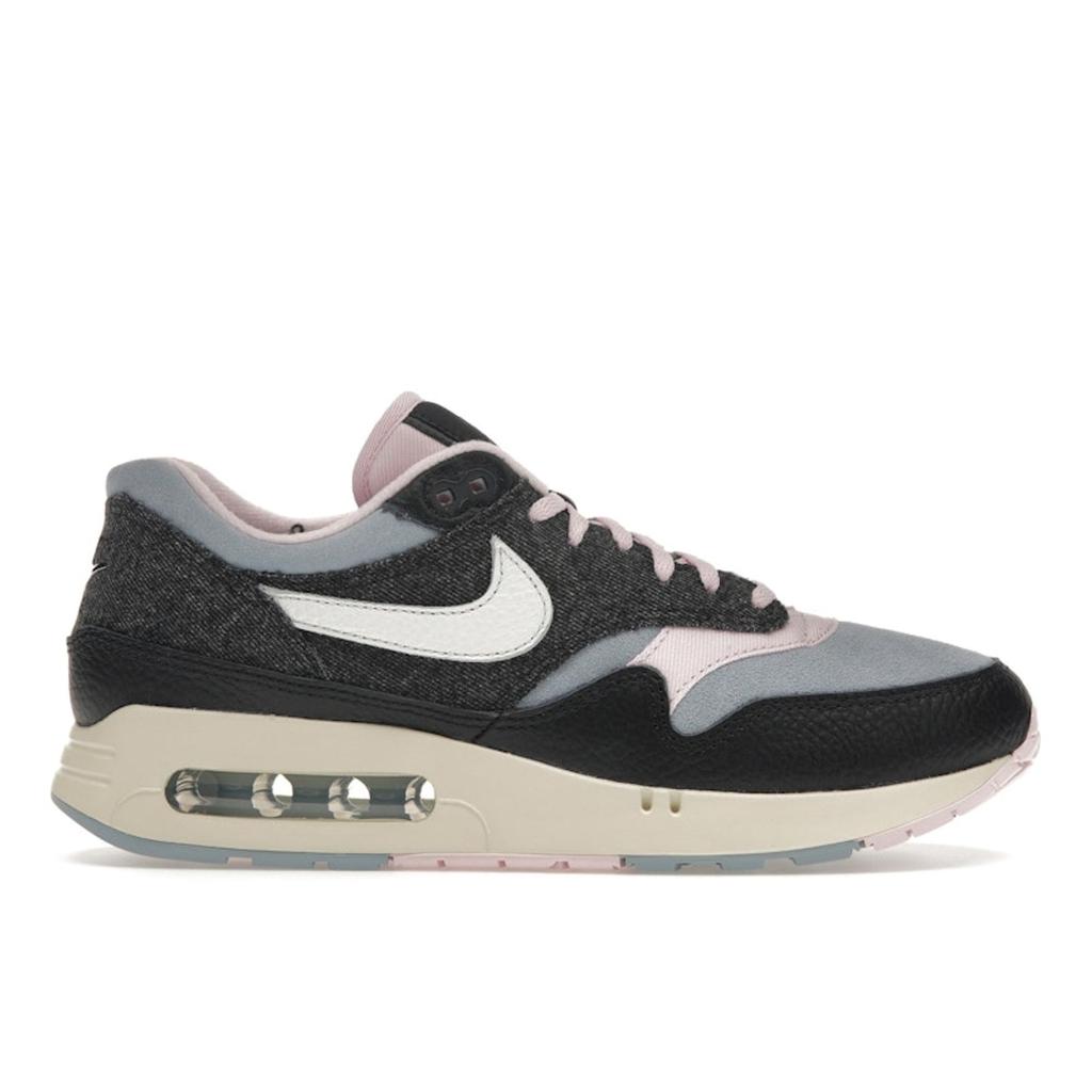 Nike Air Max 1 86 OG Big Bubble - Black Denim Unisex Sneakers Summit-White Anthracite Pink-Foam FB9647-001