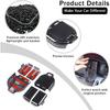 Car Trailer Hitch Cover Caps for Hummer EV Accessories Carbon Fiber Style Rear Bumper Trailer Hitch Cover Trim for 2022-2024 2025+ Hummer EV SUV