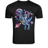 Astronaut Riding Dinosaur T-Shirt - Space T-Rex Graphic Tee