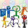 Rainbow Friends Building Blocks Set For Boys Featuring Colorful Monster Creatures In Abs Plastic With 200 To 400 Pieces For Endless Fun