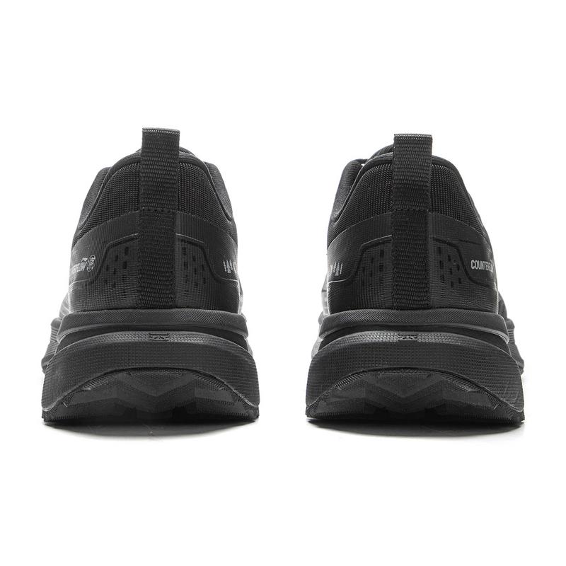Li Ning CF Outdoor Comfort Fashion Shock Absorbing Wear Resistant Rebound Low Top Hiking Shoes Unisex Hiking Shoes Black AHCV037-13