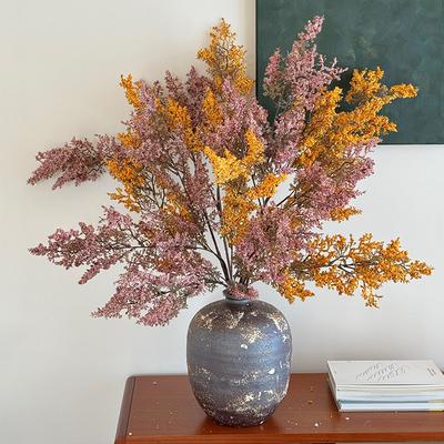 1 PC Wabi-sabi Style Frost Flower Artificial Plant, Artificial Flower Decoration, High-end Realistic Floral Ornament.