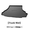 TPE Car Trunk Mat For Ford Mustang S550 2015~2023 2018 2020 Waterproof Rubber Material Anti-dirty Trunk Pad Carpet Accessories
