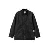 Solid Logo Patch Corduroy Collar Jacket Men Jackets I031355-00E-XX