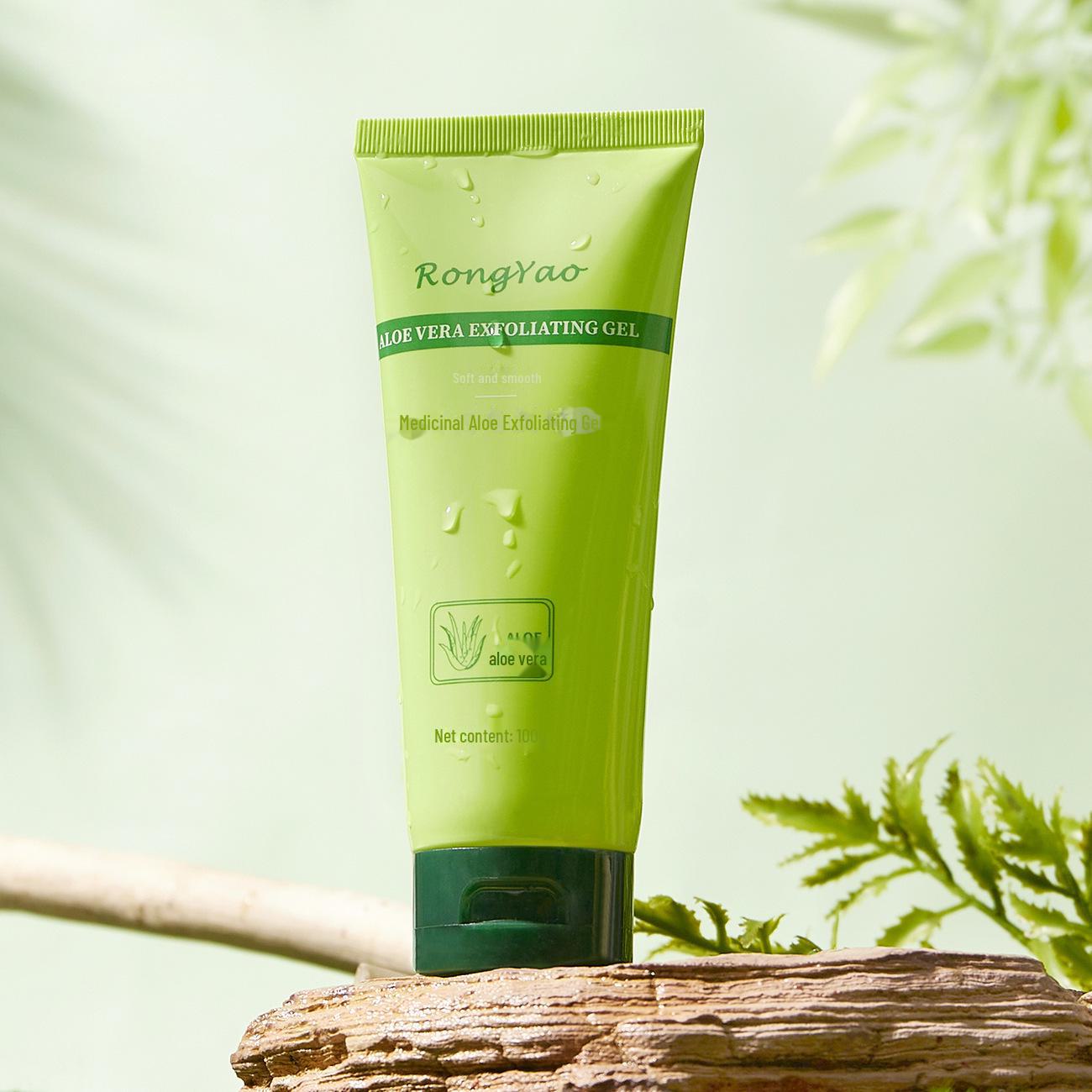 

Rongyao Gentle Aloe Vera Отшелушивающий гель-скраб для лица Aloe Vera Exfoliating Gel
