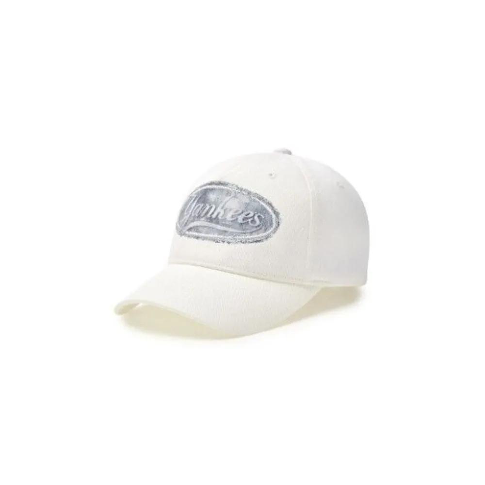 [MLB] M Cap GQC 7ACPVT35N-50IVS Round Curved Ball Cap New York Yankees F2