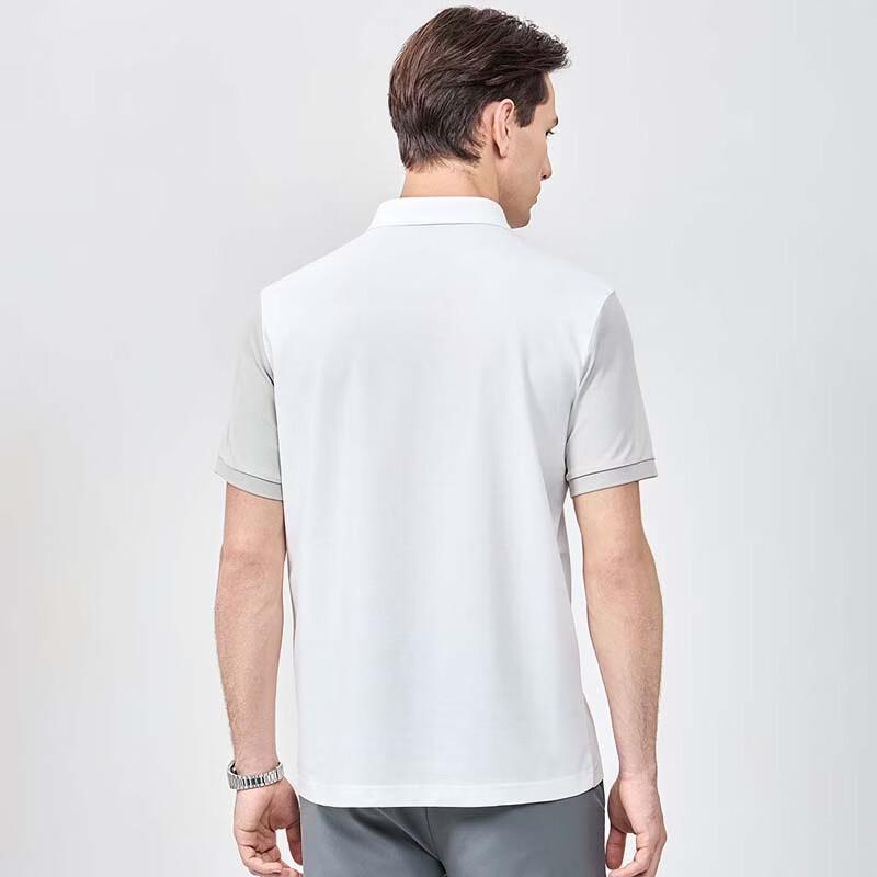 SEPTWOLVES Men's Cooling High-Cotton Short Sleeve Polo Shirt