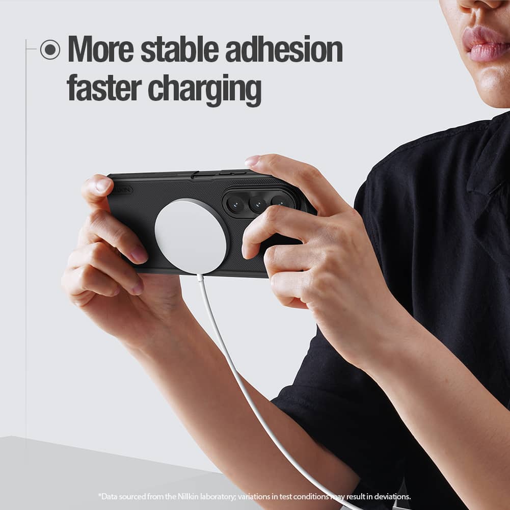 Nillkin Pouzdro pro Samsung Galaxy Z Fold 7 5G Super Frosted Shield Magnetický Matný Kryt s Magsafe Tvrdý PC Kryt s Plnou Ochrano