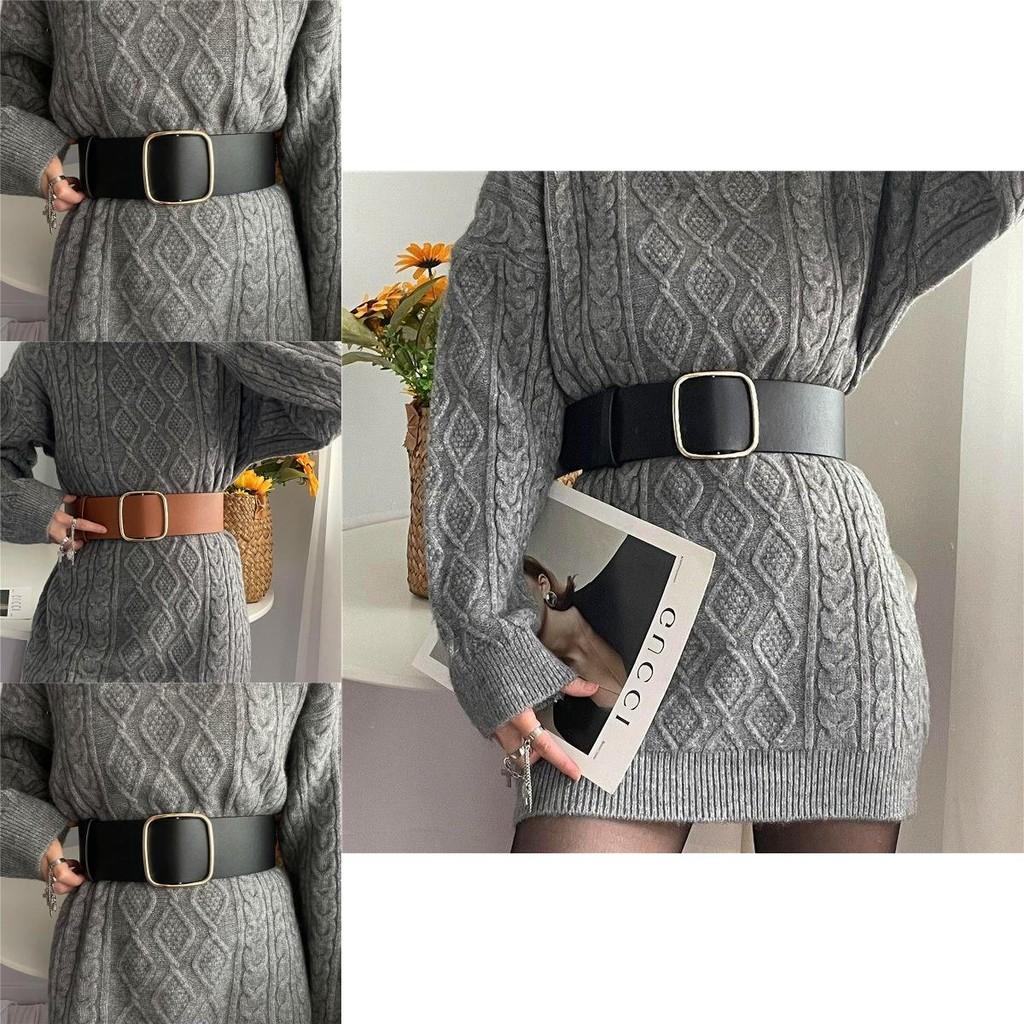 Womens Modern Wide Waist Cincher Fashion Belt Chic Outerwear Accessory For Autumn Styles Winter