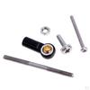 Set Metal Steering Linkage Pull Rod Kit for WPL 1/16 RC Pick- Parts