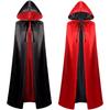 Medieval Hooded Cloak Long Gothic Cape Costume Robe for Performance Renaissance Festival LARP and Cosplay