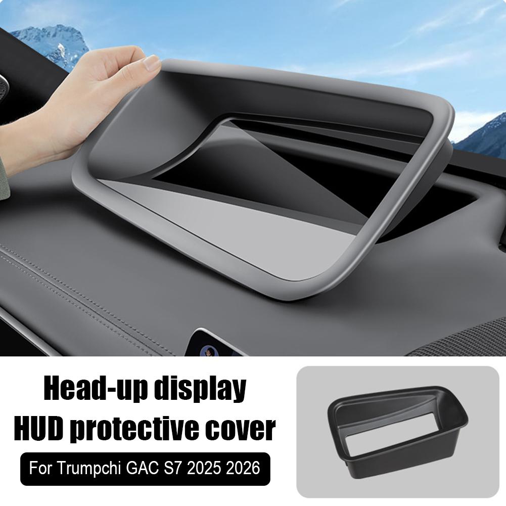 Car Head Up Display Protective Cover For Trumpchi GAC S7 Instrument Panel HUD Protective Cover Shell Auto Interior Accessor Z0C8