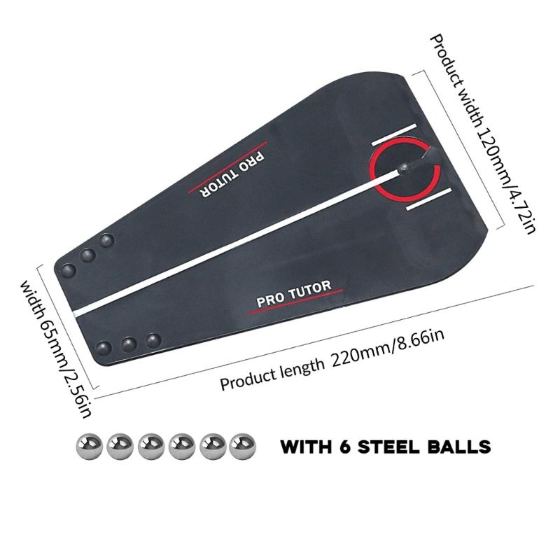 Golfový trenažér švihu Golfový trenažér patování Pomůcka pro trénink zarovnání patování