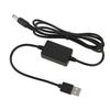 1.2m USB 5V To DC 8V Voltage Booster Cable Step Up Voltage Converter Power Cable for Camera Desk Lamp Loudspeaker DC5521