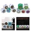 Ugly Figure Dices, Funny Resin Dices Set for Party Decorative Dices Role Playing Dices Funny Figure Face Dices Ornament