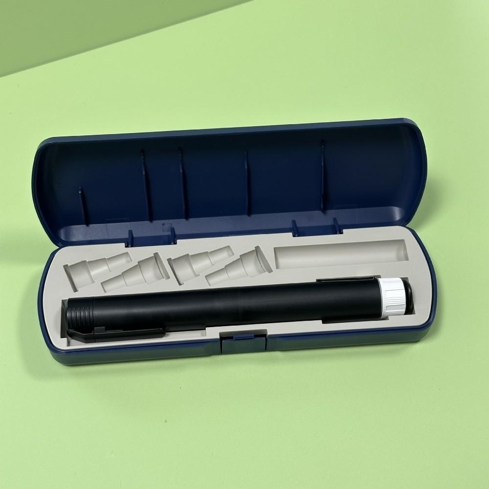 Universal Insulin Pen Storage Box Dust-Proof Multi Grid Insulin Injection Pen Case Hard Shell Plastic Insulin Carrying Case