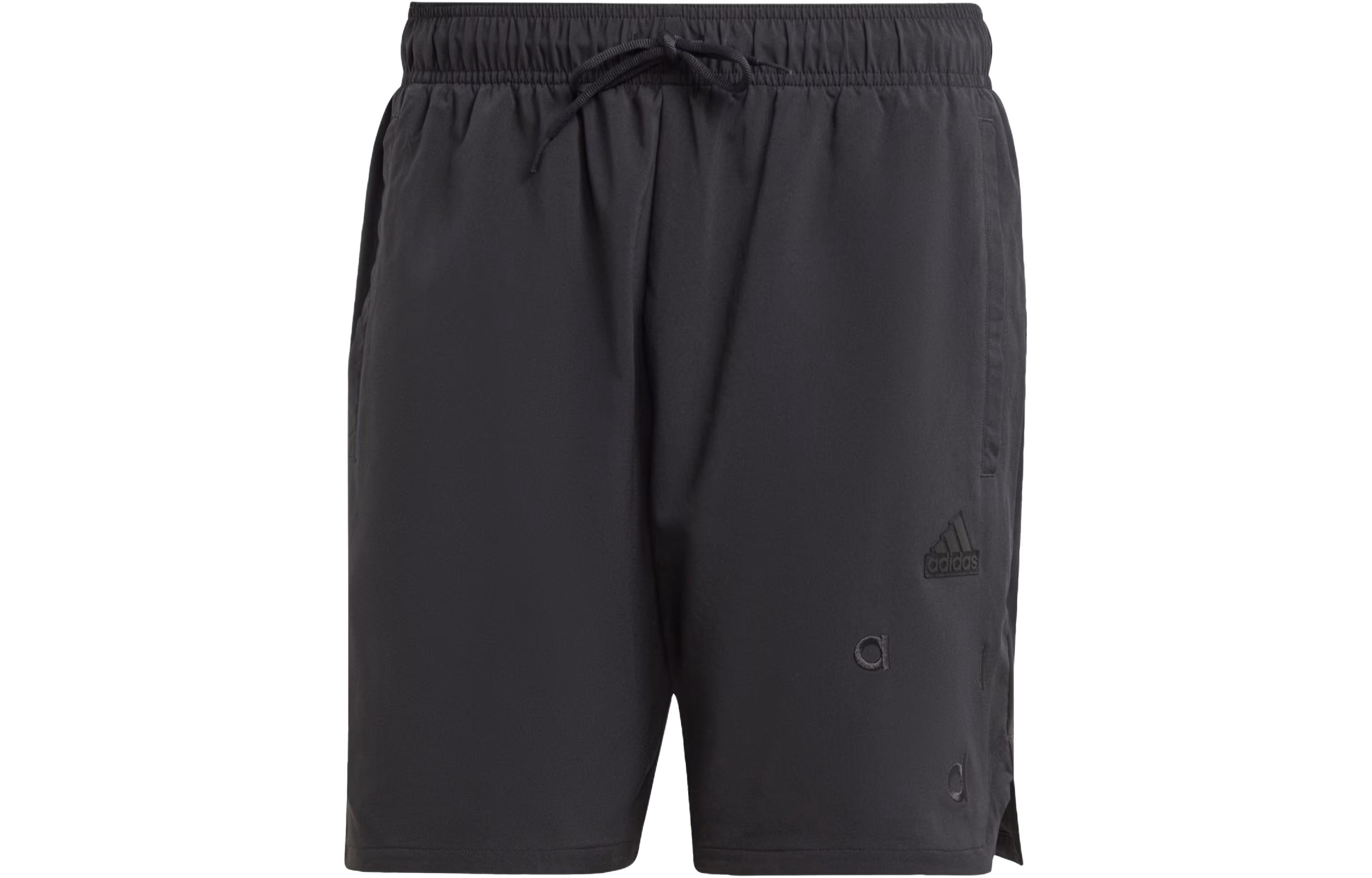 Adidas Embroidery Woven Shorts Casual Shorts Men s Black IS1486 M