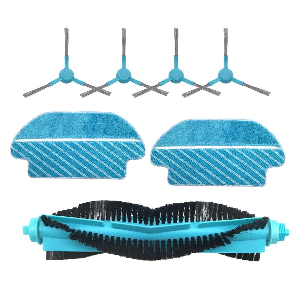 HEPA Filter Roller Brush Mop Pads Cloth for Cecotec Conga 3290 3490 3690 Vacuum Cleaner for Viomi V2  V-RVCLM21B  Mijia STYJ02YM