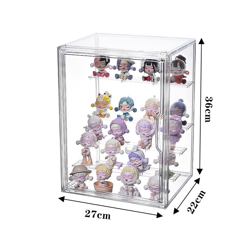 Clear Acrylic Action Figure Display Box & Blind Box Stand