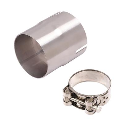 Exhaust Adapter Sturdy Structure Corrosion-resistant Rust-proof High Strength Easy Installation Perfect Match Silver Color