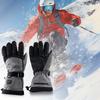 Electric Heated Gloves Electric Heating Mittens Waterproof Touch Screen Hand Warmers Battery Operated for Outdoor Activities