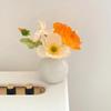 1 Pcs Flower Vase Hydroponics Ceramics Vase Colorful Desktop Ornaments Creative Flower Plant Pots Home Decor Decoration Maison