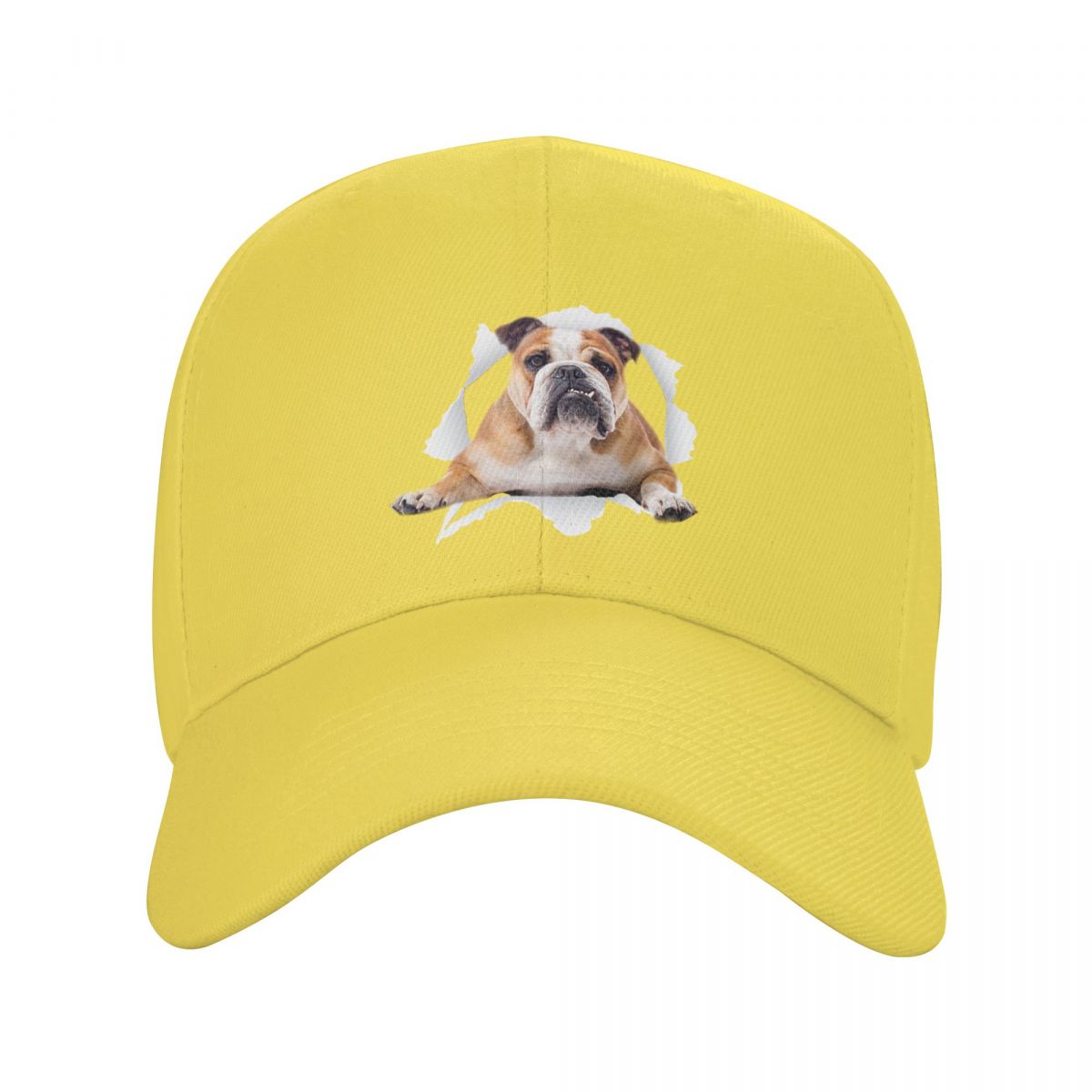 

Персонализированная бейсбольная кепка с английским бульдогом, женская дышащая кепка унисекс, уличная кепка Snapback, шляпы дальнобойщика Adjustable Cap
