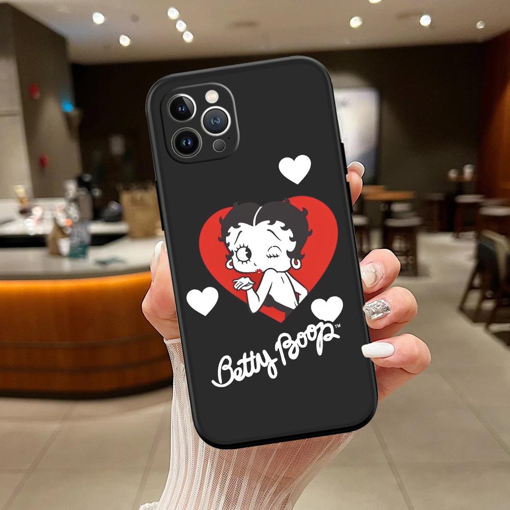 B-Bettys Art B-Boops Phone Case for Samsung Galaxy A11 A12 A13 A15 A52S A53 A55 A56 A70 A71 A72 A73 F06 F16 F56 S10 Plus S10e