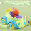 Dinosaur Cartoon RC Car with Lights & Music - Children's Remote Control Toy