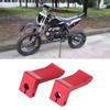 Czerwony Mini Moto Racing Stopka Stopka Podnóżek Pedał Podnóżek Ze Stopu Aluminium Pasuje do 47cc 49cc