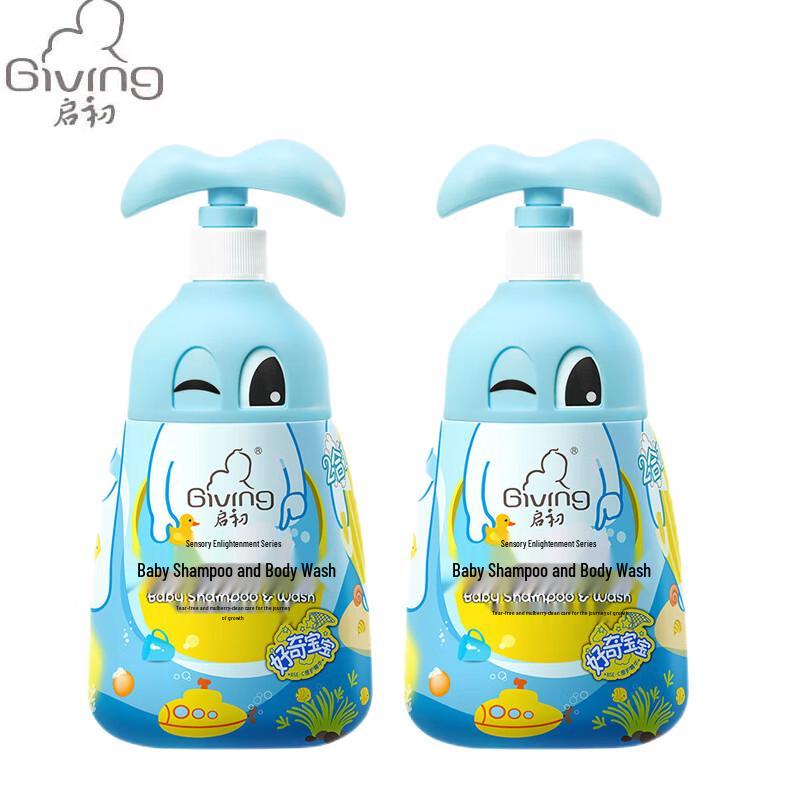 

Qichu Baby Gentle Tear-Free Shampoo & Body Wash Twin Pack