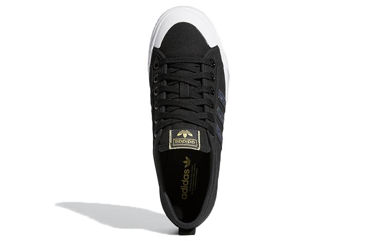adidas Nizza 'Black Blue' Women's FX9004