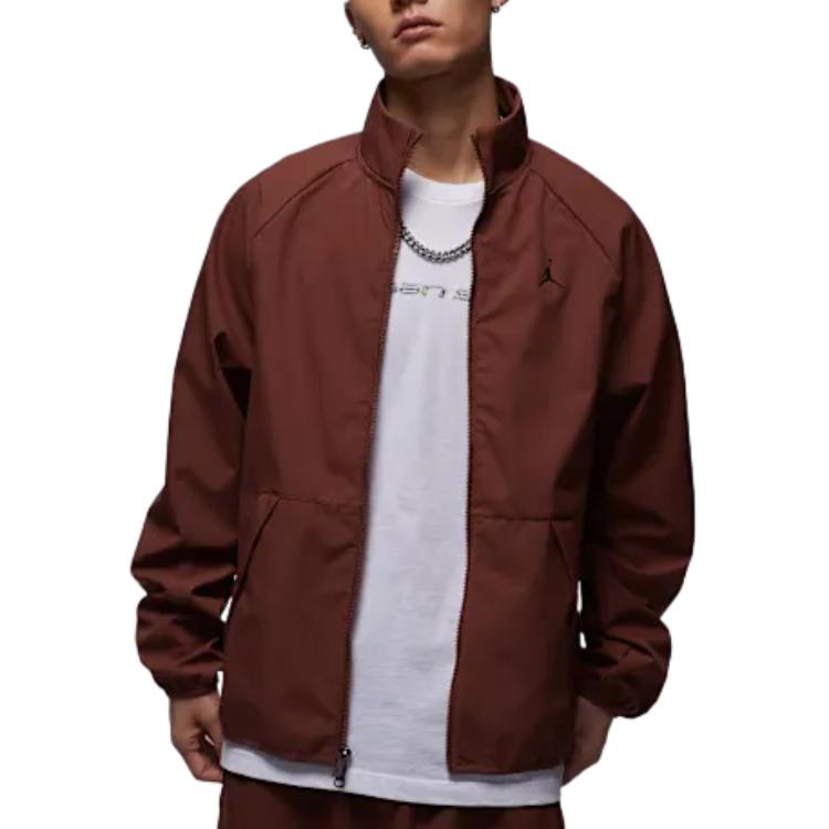 

New Jordan Sport Jam Jacket Men s Small Horse Brown/Black HF9886-231 M