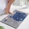 Children's Cartoon Rug: Non-slip, Water-Absorbent Mat for Bedroom, Entrance, Kitchen, Bathroom, and Toilet
