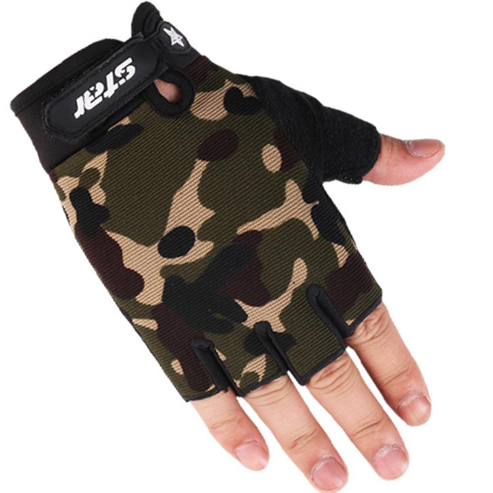 Children's half-finger riding gloves Spring and summer sports men's and women's outdoor tactical fitness roller skating breath Practical Use