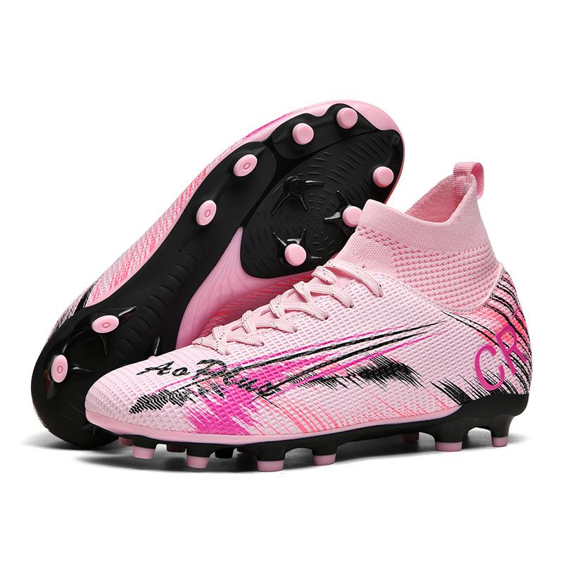 Football shoes New spike G football shoes Men's and women's wear-resistant youth student sports football shoes