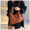 Women's Large Capacity Retro Backpack Tote - Trendy Autumn/Winter 2024 Fashion, High-End Commuter Shoulder Bag