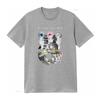 Mens Biffy Clyro Hands Artistic Print Slim Fit T Shirt XX Large Black Vintage Washed Streetwear Soft Unisex Breathable
