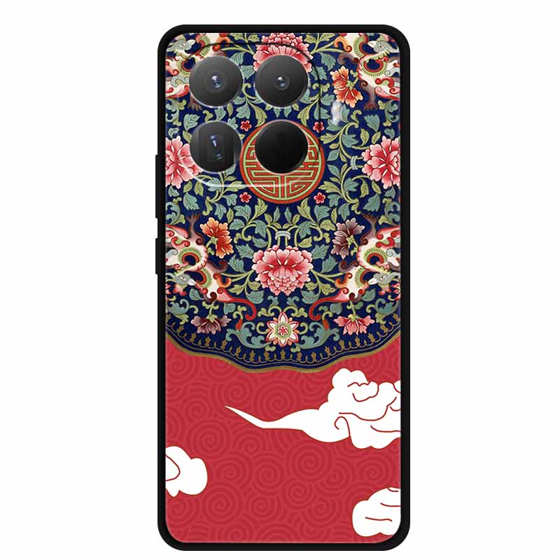 3D TPU Case For Xiaomi 15T 15 T 5G Relief Flowers Coque Embossed Blossoms Funda Silicone Soft Back Phone Cover For Xiaomi15T