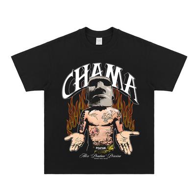 UFC300 Pereira KO Hill American Vintage Cotton Fashion Casual High Quality Men's Short Sleeve T-shirt Graphic T Shirts