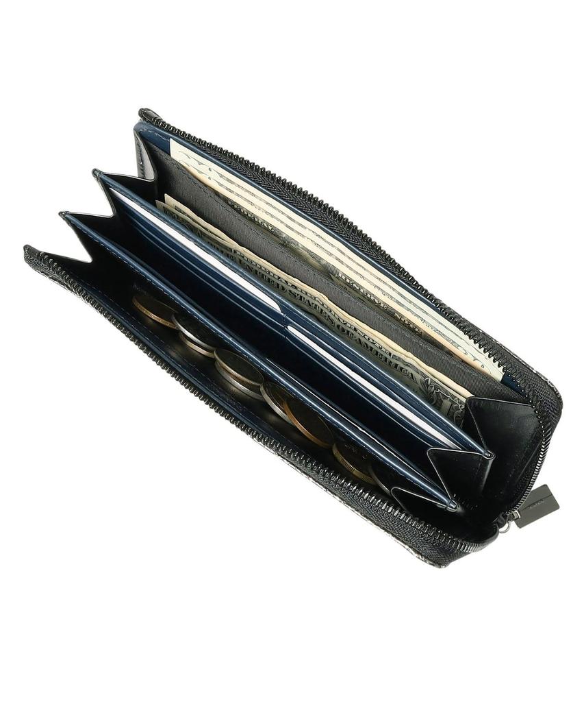 Wallet DAMASCO Zipper Long Wallet 70941796 Pink Gold [Hiroko Hayashi] Women's (005) 00(FREE)