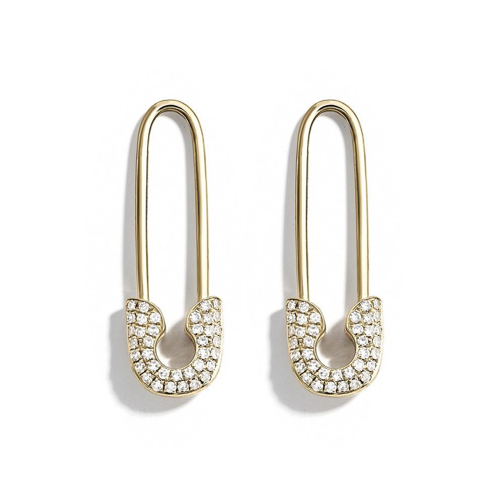 Chic Alloy European Earring Set With Dazzling Rhinestones Fourpiece Collection